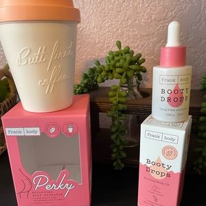 Frank Body Booty drops and Frank Body perky